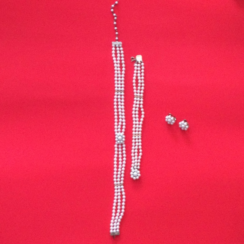 Majorica authentic set. From Spain
